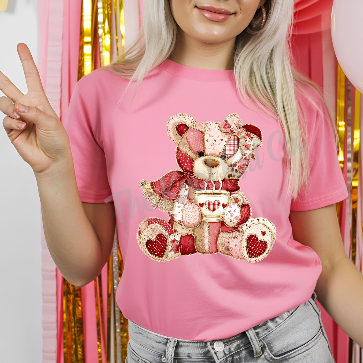 PATCHWORK TEDDY BEAR