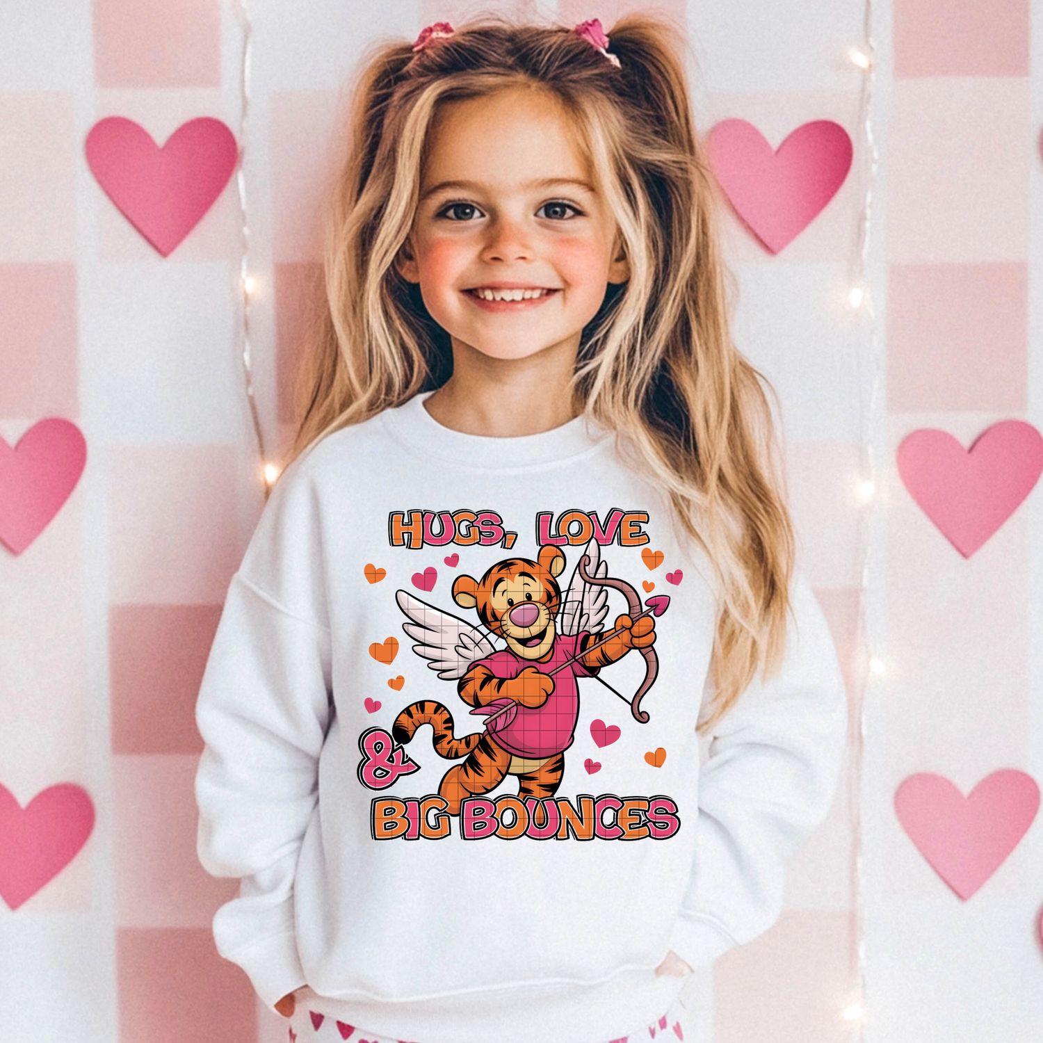 HUGS, LOVE AND BIG BOUNCES TIGGER