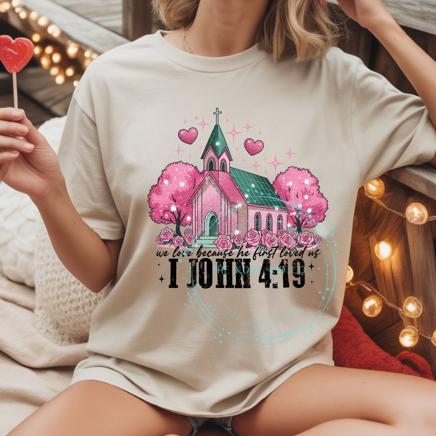 WE LOVED BECAUSE HE LOVED US FIRST