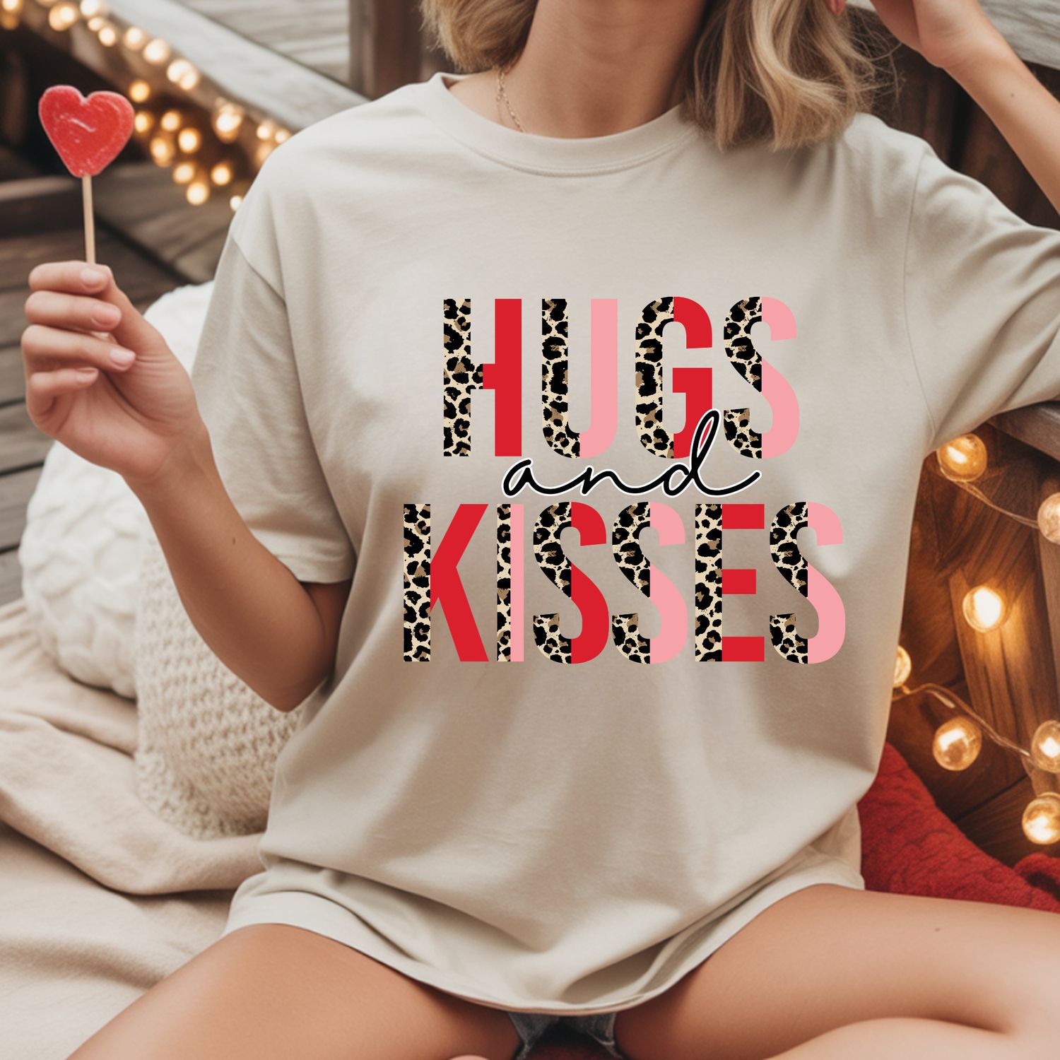 LEOPARD HUGS AND KISSES