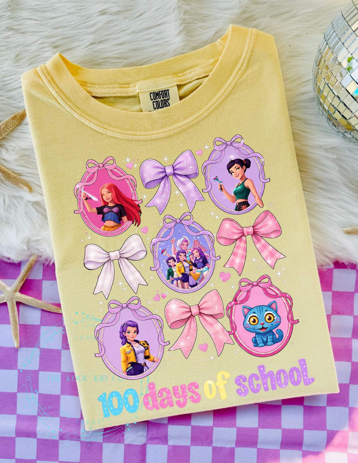 K POP 100 DAYS OF SCHOOL MIRROR COQUETTE