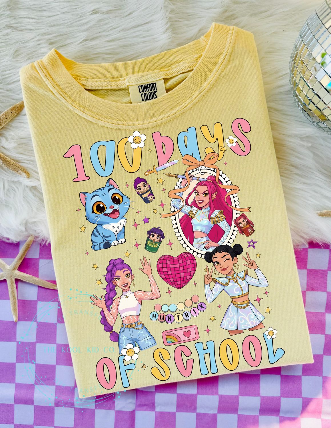 K POP 100 DAYS OF SCHOOL COQUETTE