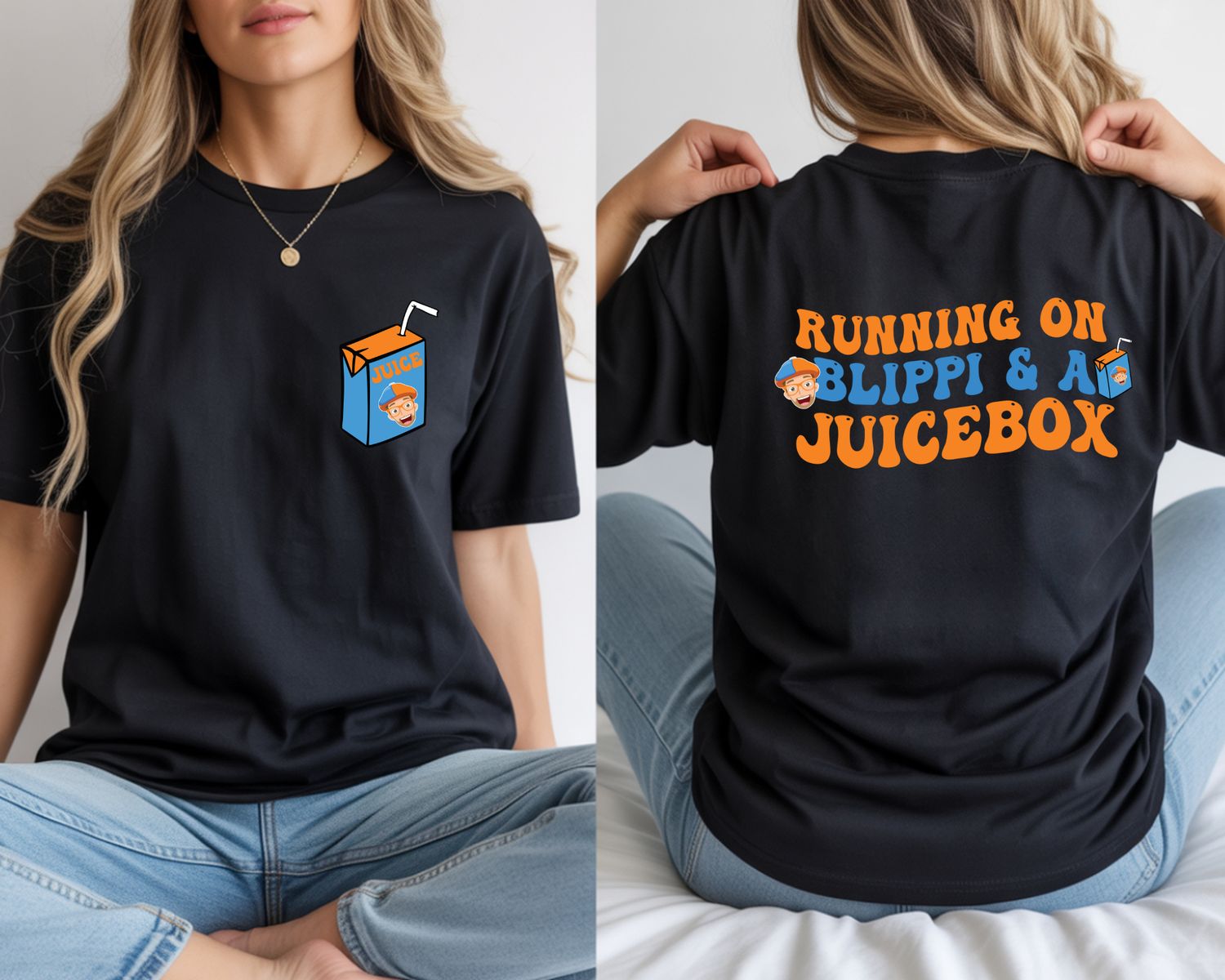 RUNNING ON BLIPPI AND A JUICE BOX