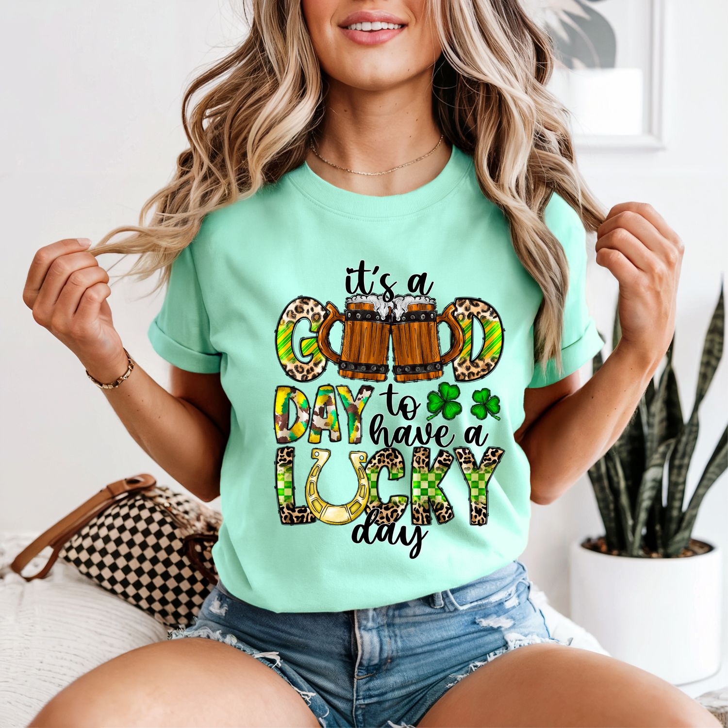 IT'S A GOOD DAY TO HAVE A LUCKY DAY