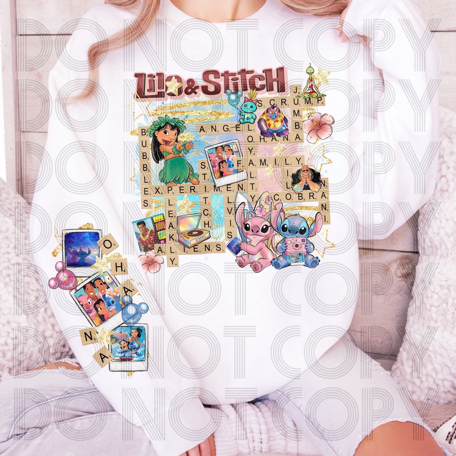 LILO AND STITCH SCRABBLE