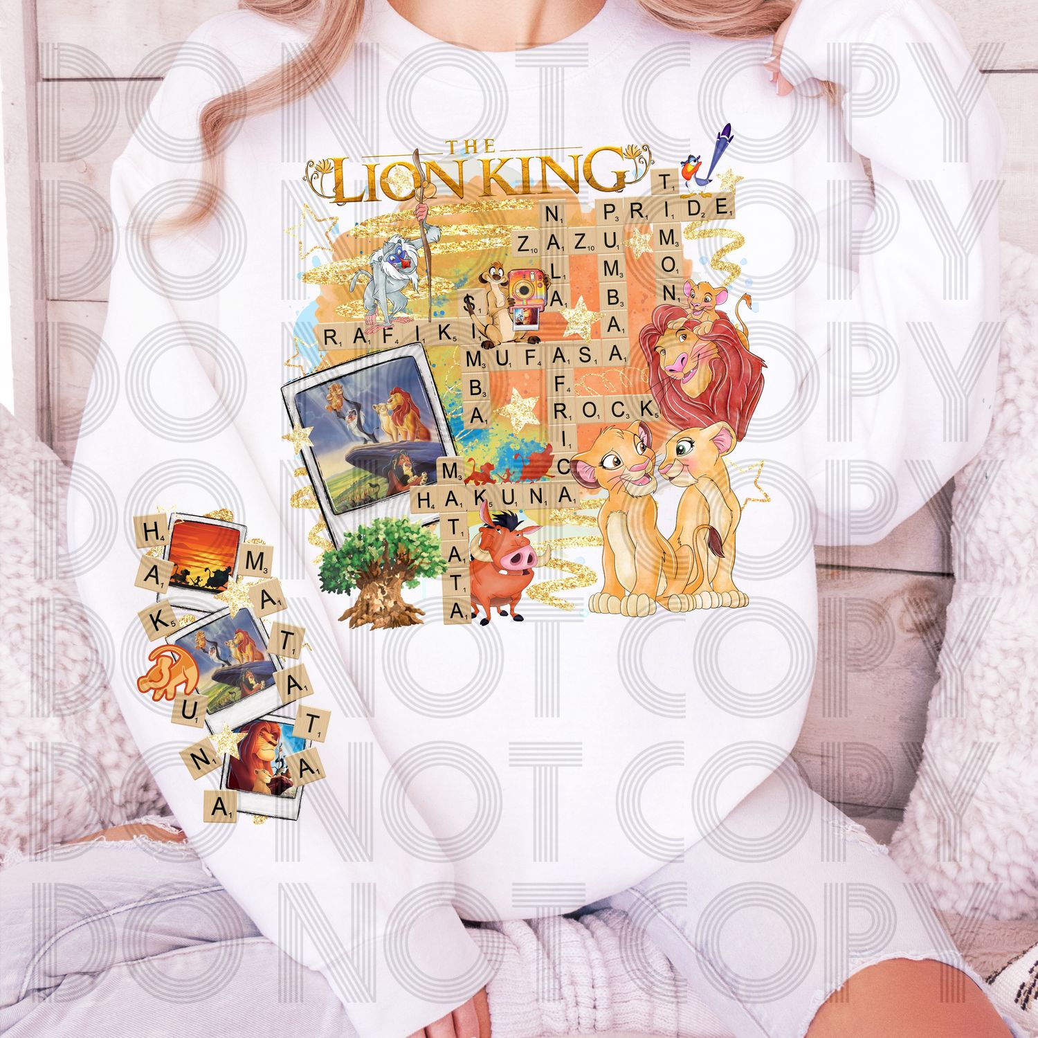 THE LION KING SCRABBLE