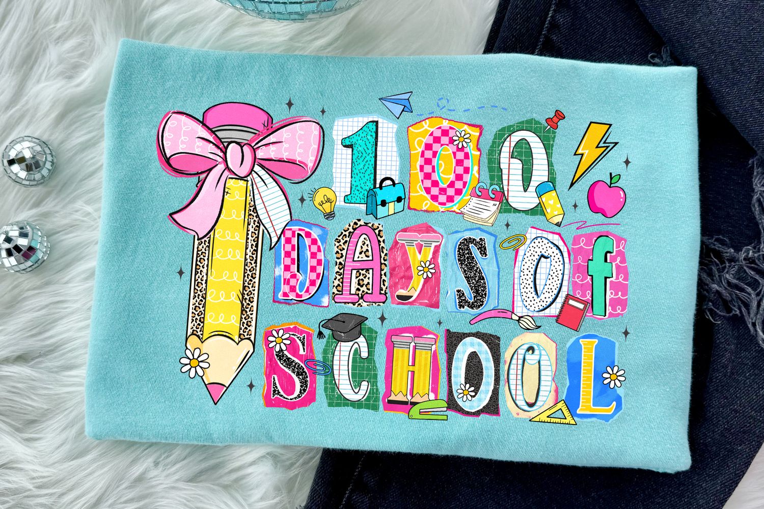 100 DAYS OF SCHOOL PENCIL