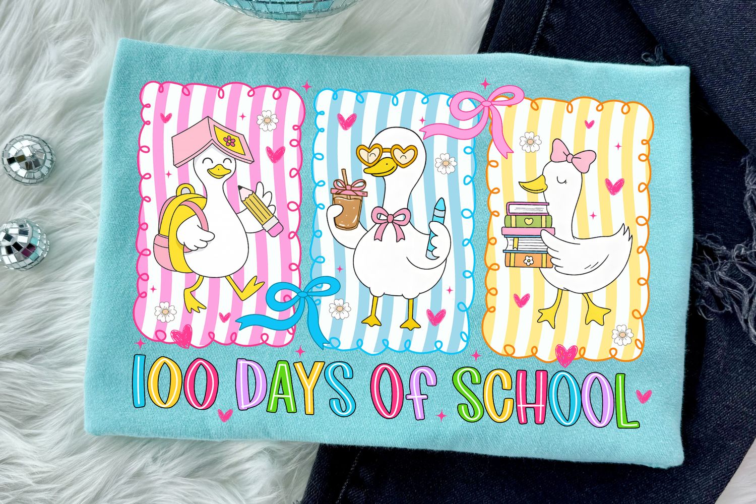 100 DAYS OF SCHOOL SILLY GOOSE