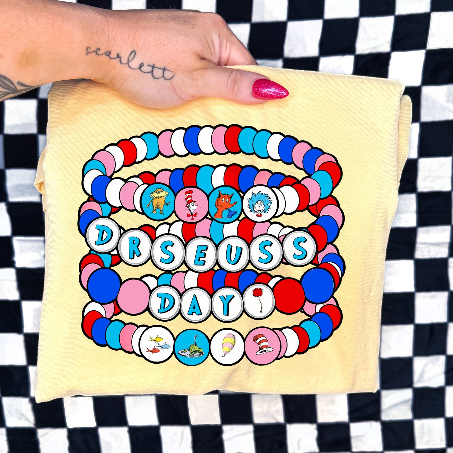 DR. SEUSS DAY FRIENDSHIP BRACELETS