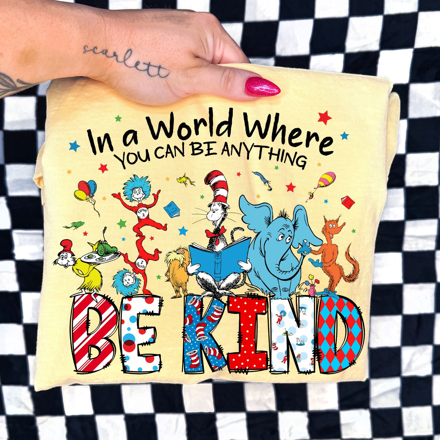 IN A WORLD WHERE YOU CAN BE ANYTHING BE KIND