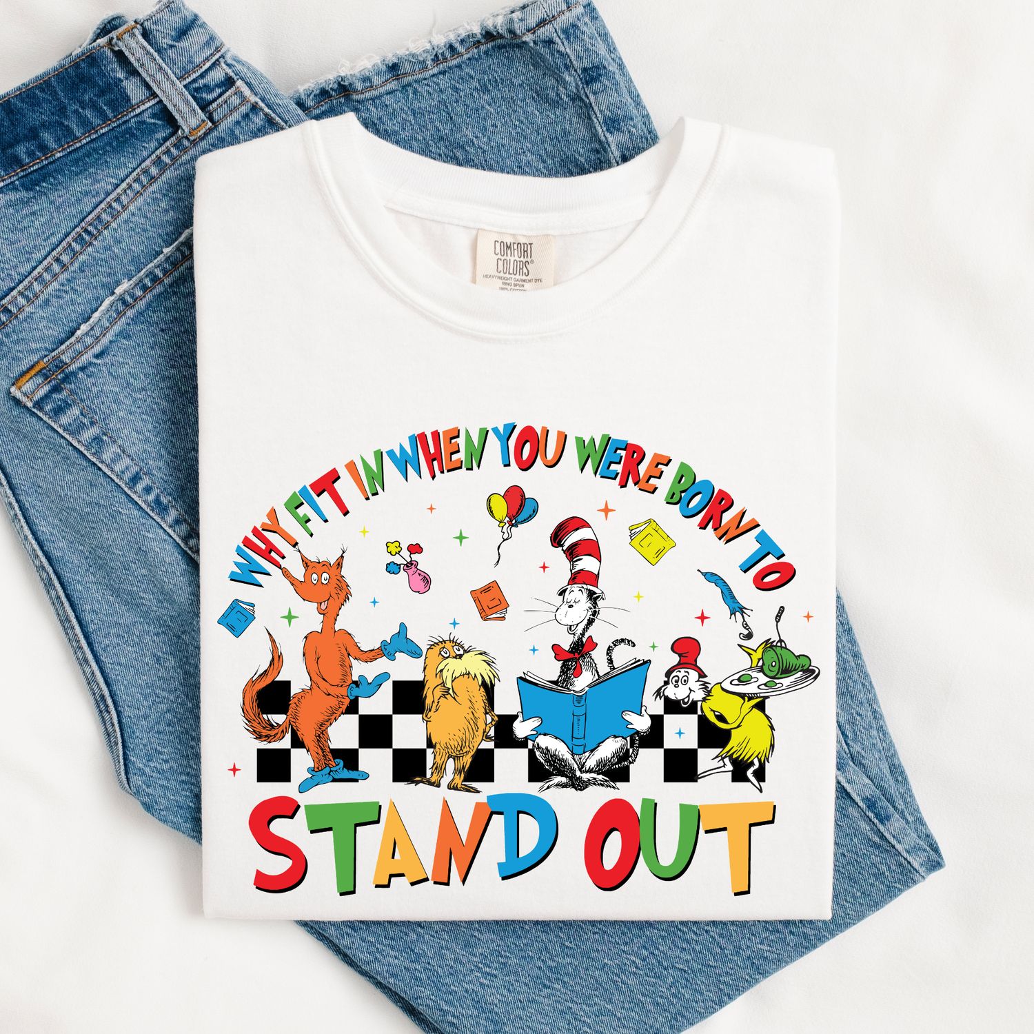 WHY FIT IN WHEN YOU WERE BORN TO STAND OUT