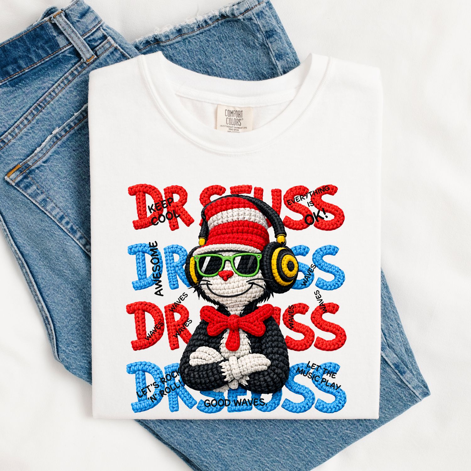 YARN COOL CAT IN THE HAT