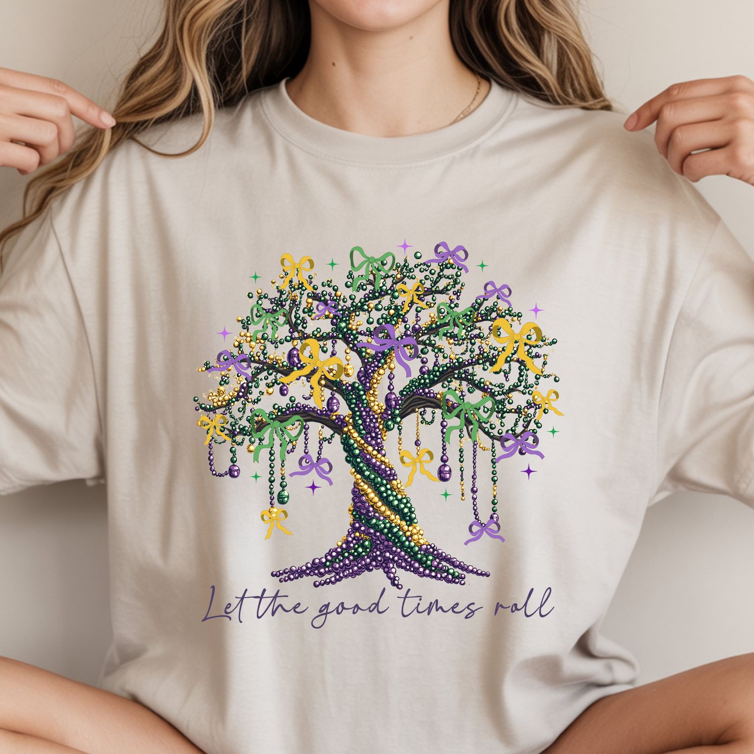 MARDI GRAS LET THE GOOD TIMES ROLL TREE