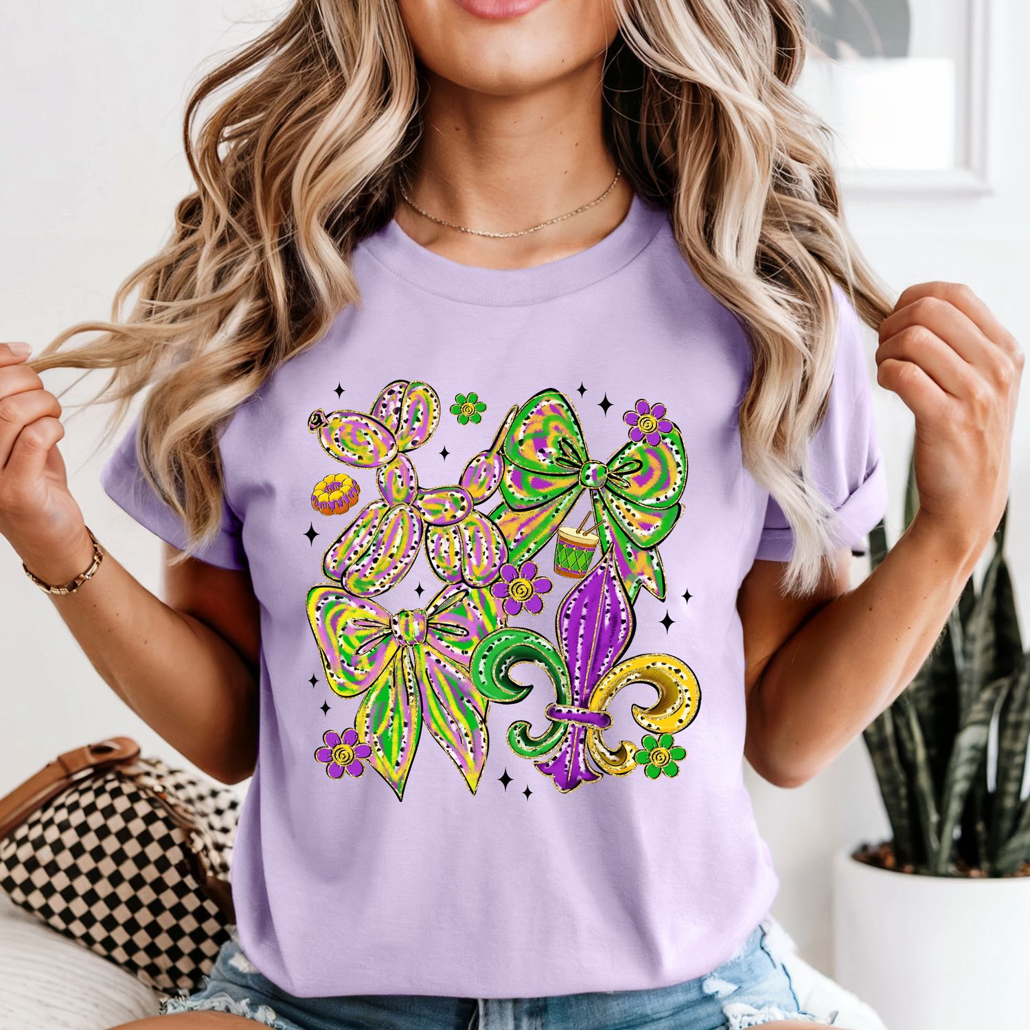 MARDI GRAS DOG COQUETTE