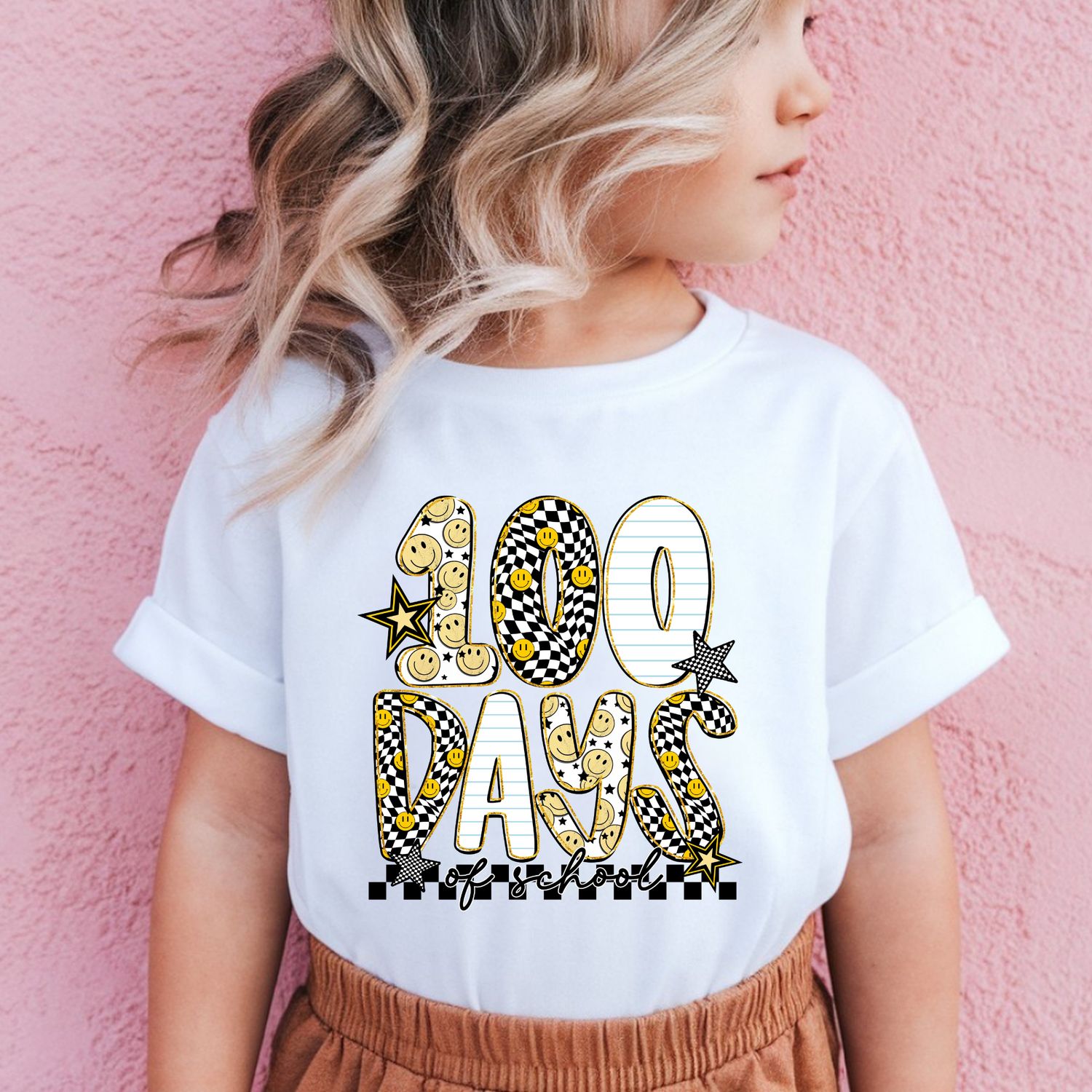 PREPPY SMILEY FACE 100 DAYS