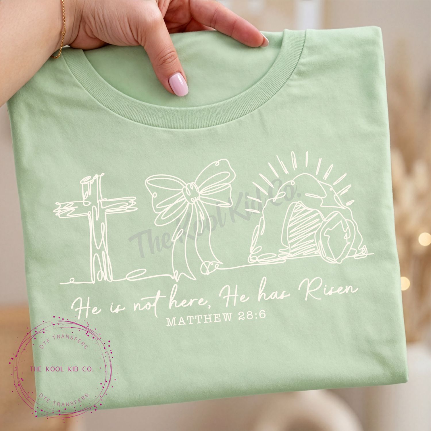 HE IS NOT HERE, HE HAS RISEN