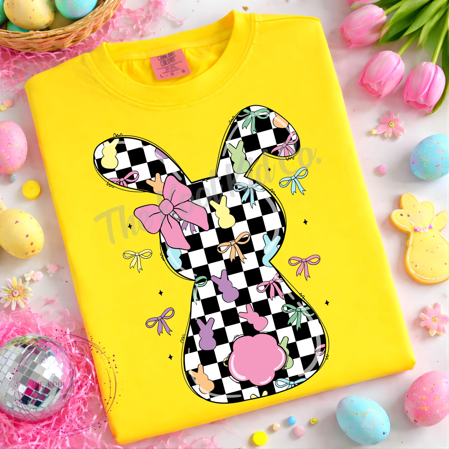 CHECKERED PEEPS BUNNY