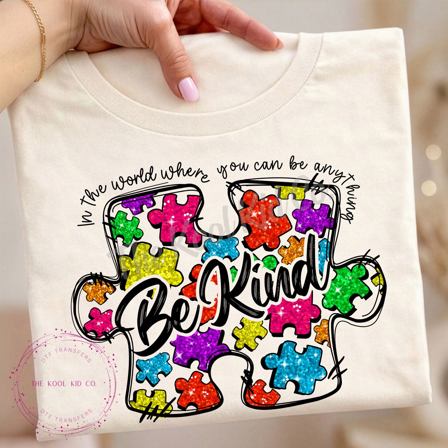 IN A WORLD WHERE YOU CAN BE ANYTHING BE KIND