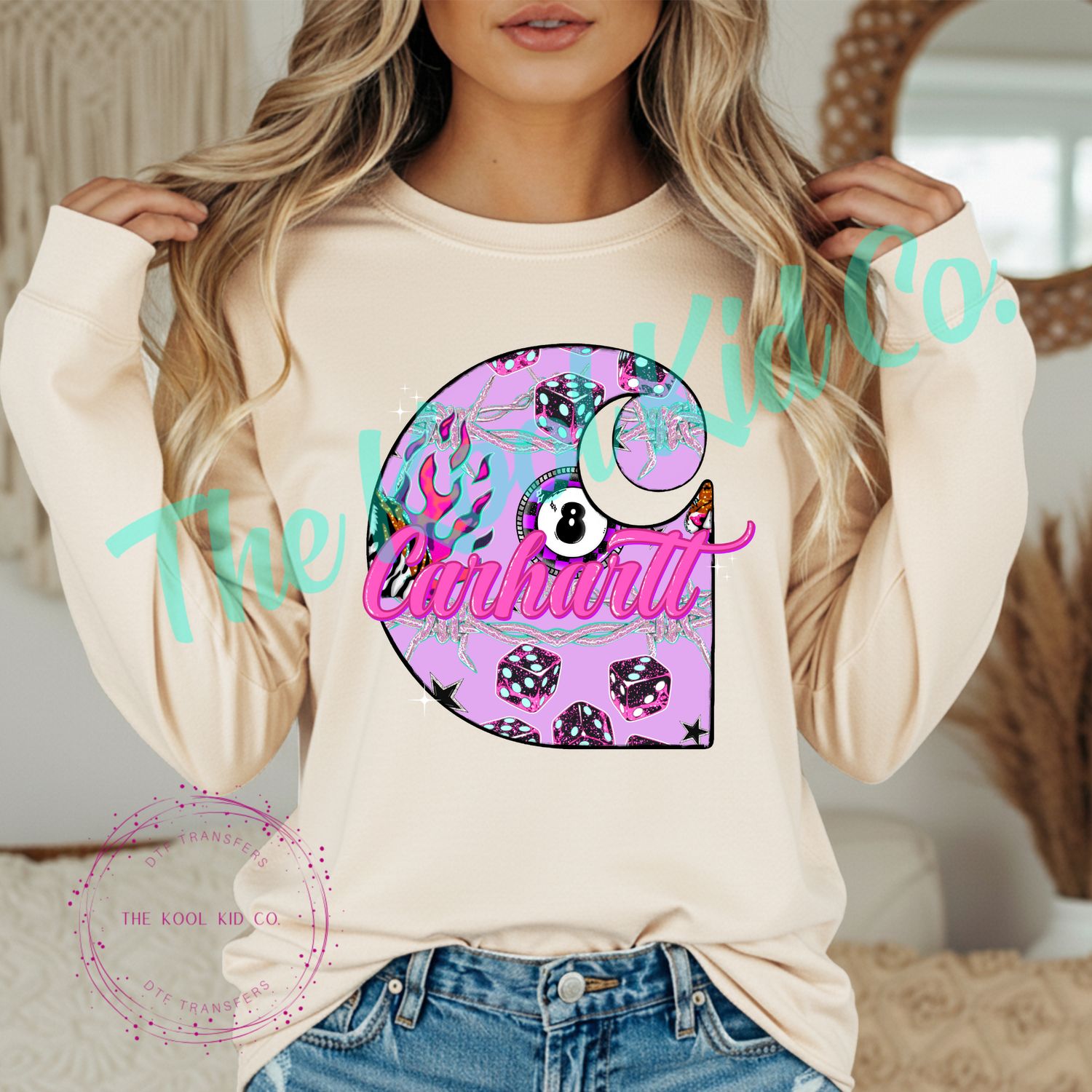 PURPLE 8 BALL DICE CH