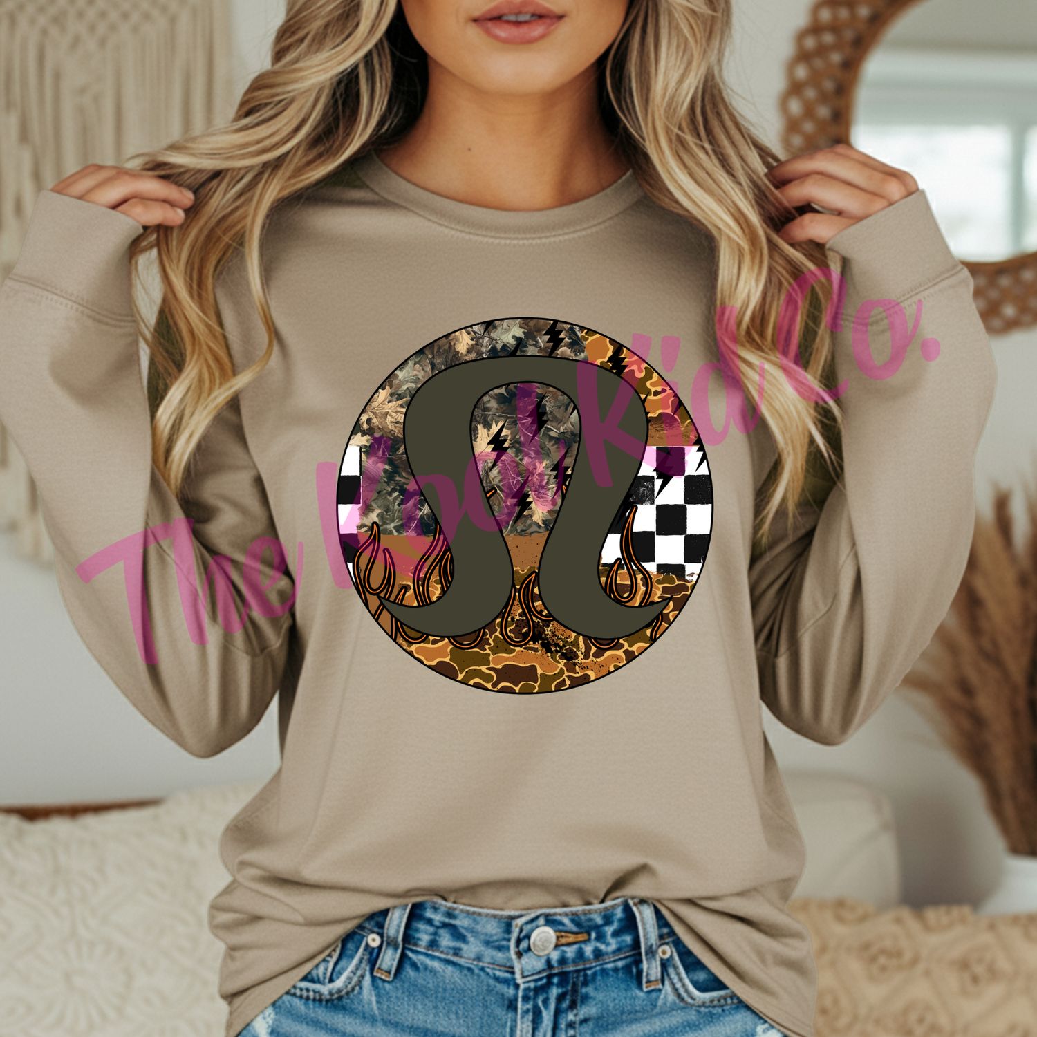 CAMO FLAME LULU LEMON