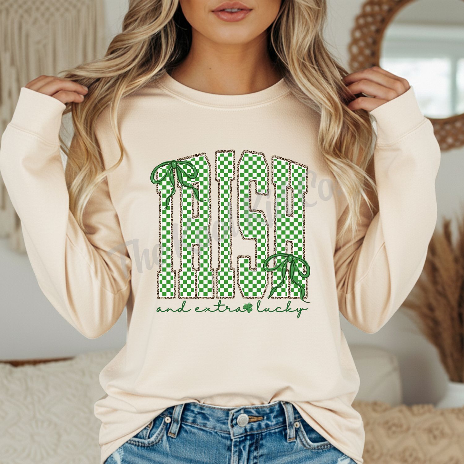 CHECKERED IRISH AND EXTRA LUCKY