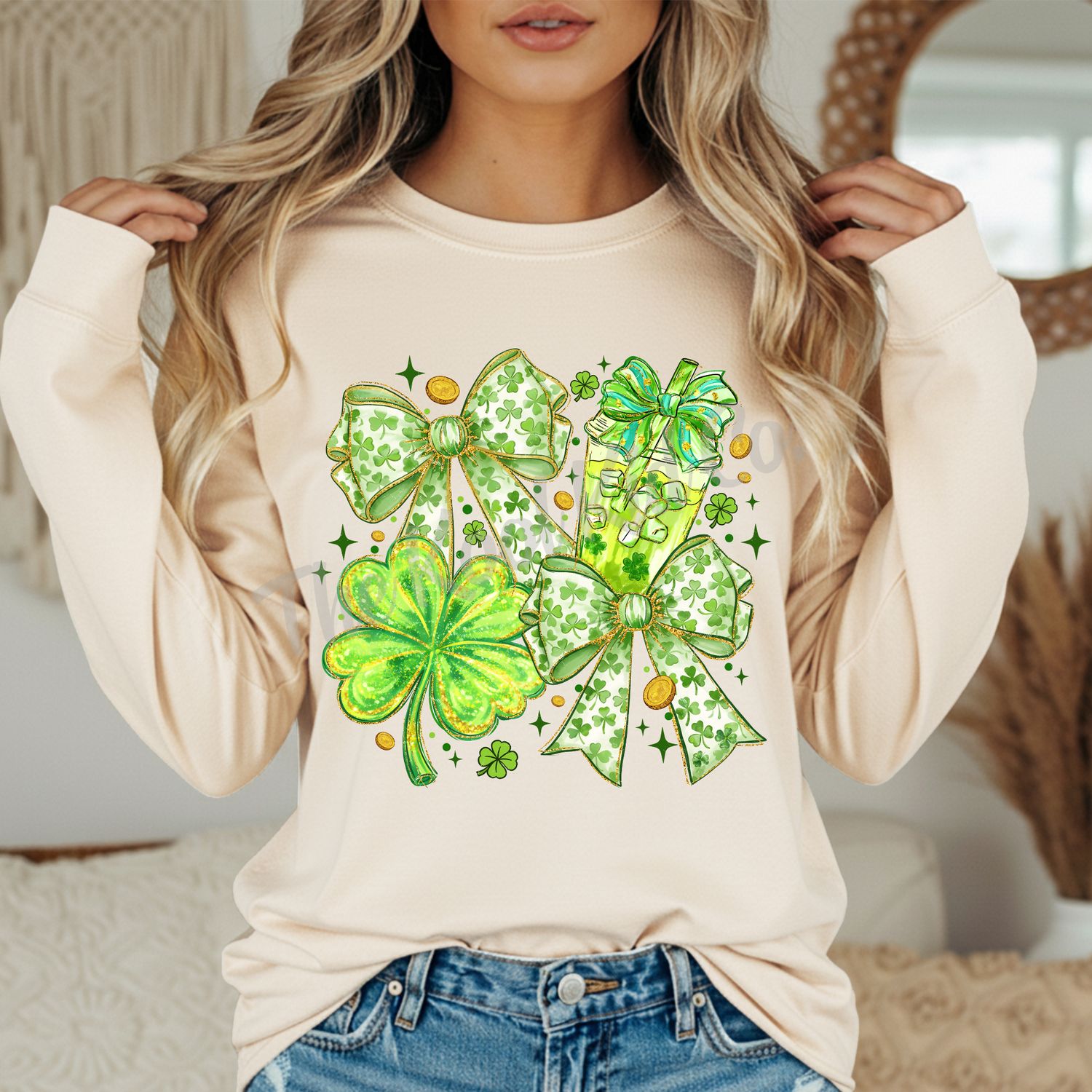 CLOVER BOW DRINK COQUETTE