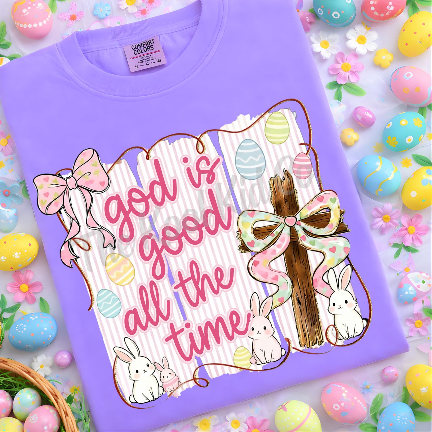 GOD IS GOOD ALL THE TIME EASTER COQUETTE