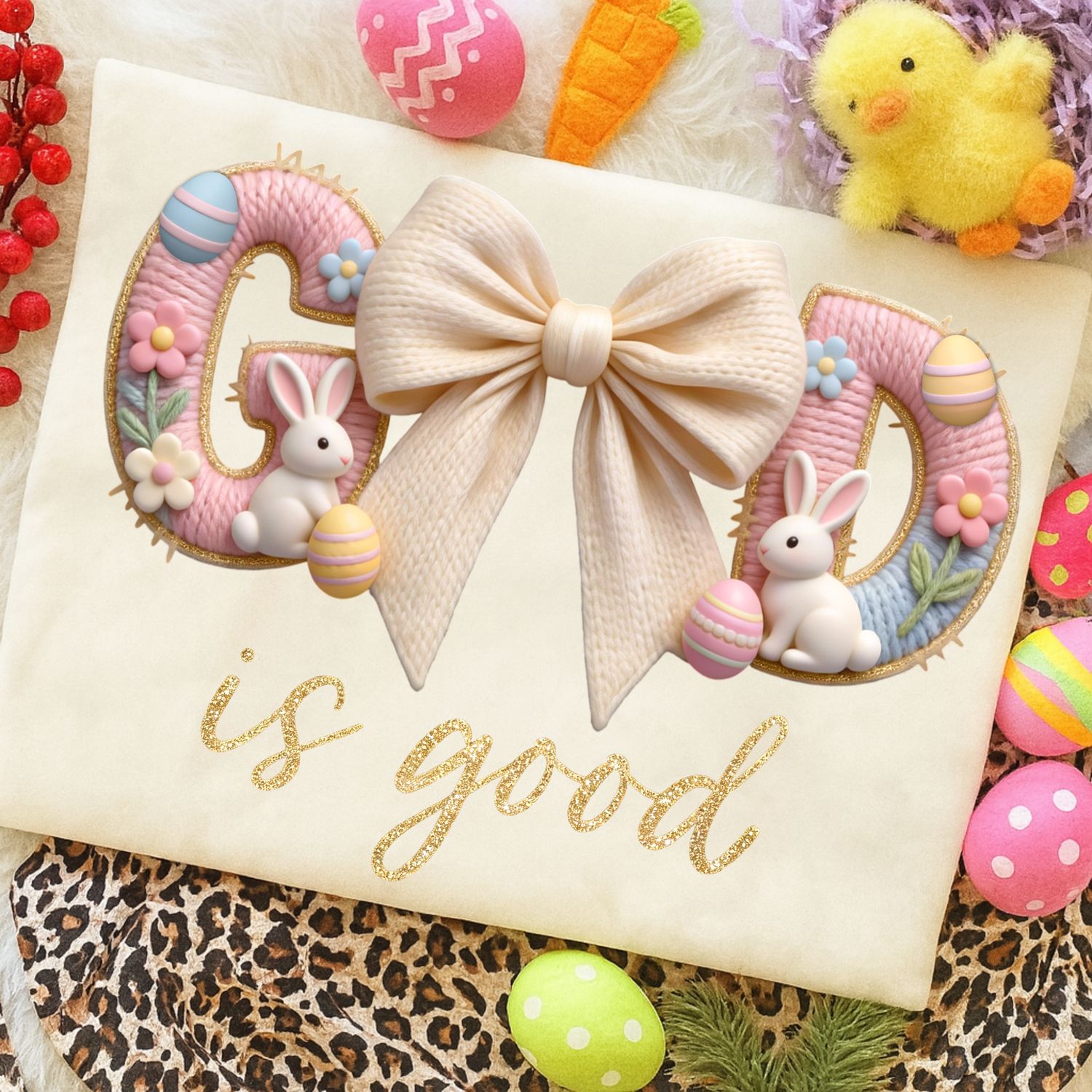 EASTER YARN GOD IS GOOD