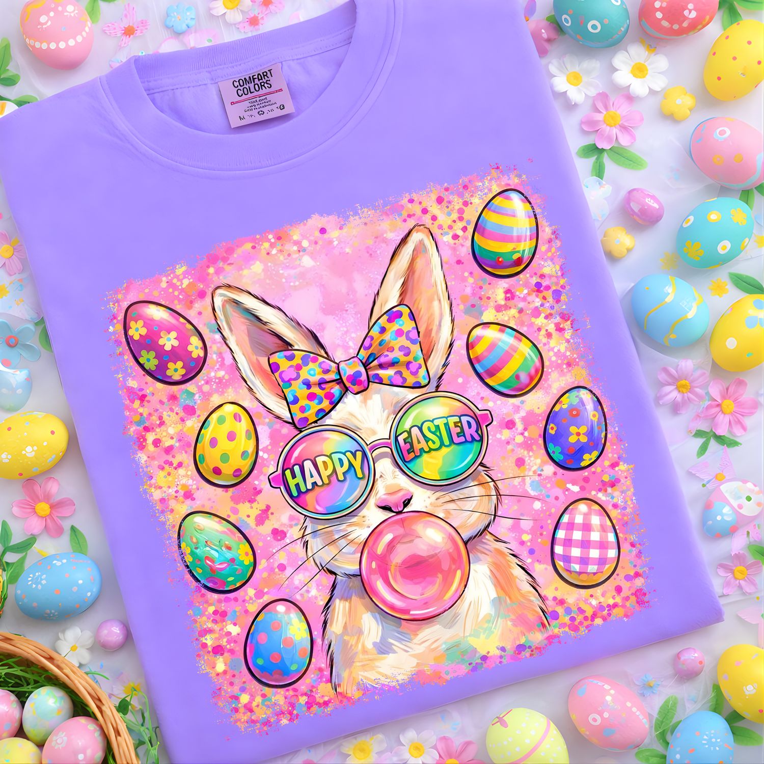 HAPPY EASTER BUBBLE BUNNY