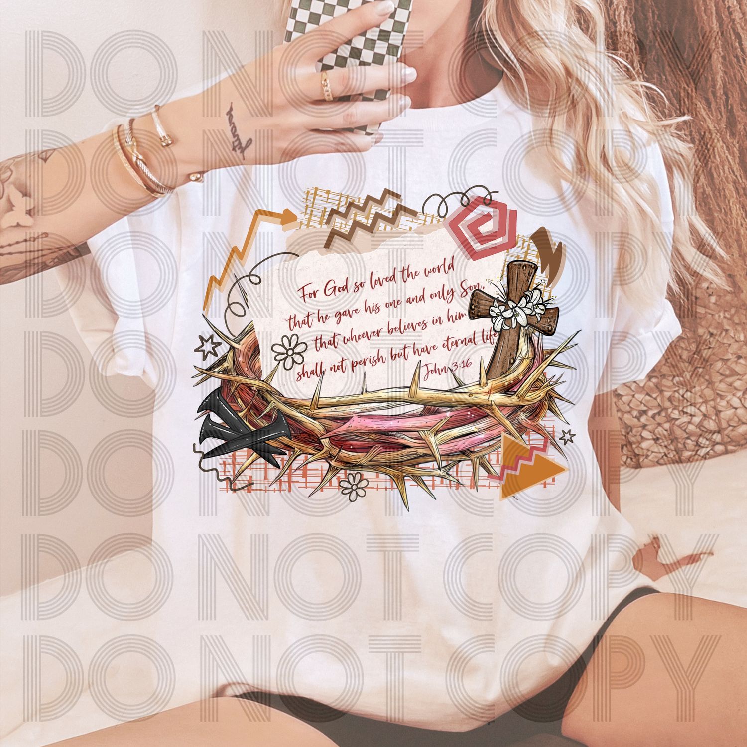 "FOR GOD SO LOVED THE WORLD HE GAVE HIS ONE AND ONLY SON"