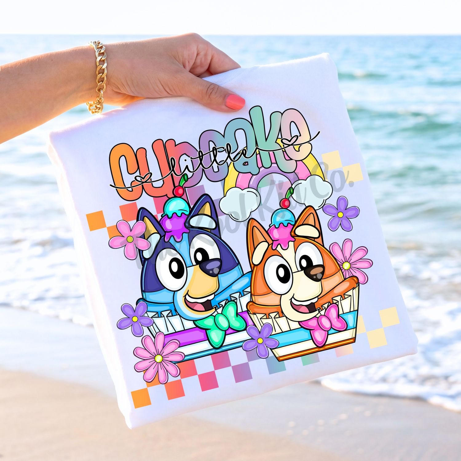 Little Cupcake Bluey And Bingo