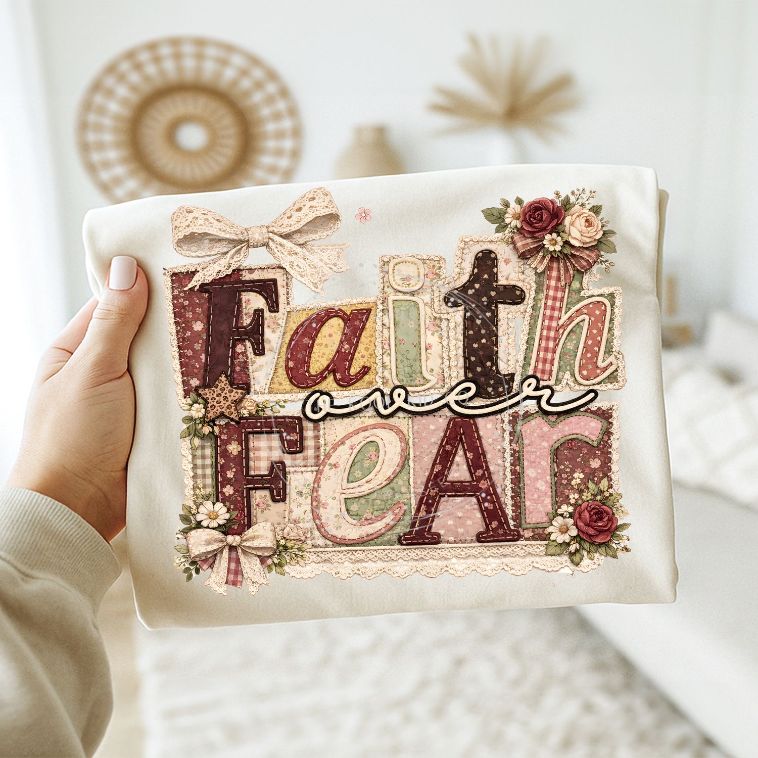 Patchwork Faith Over Fear