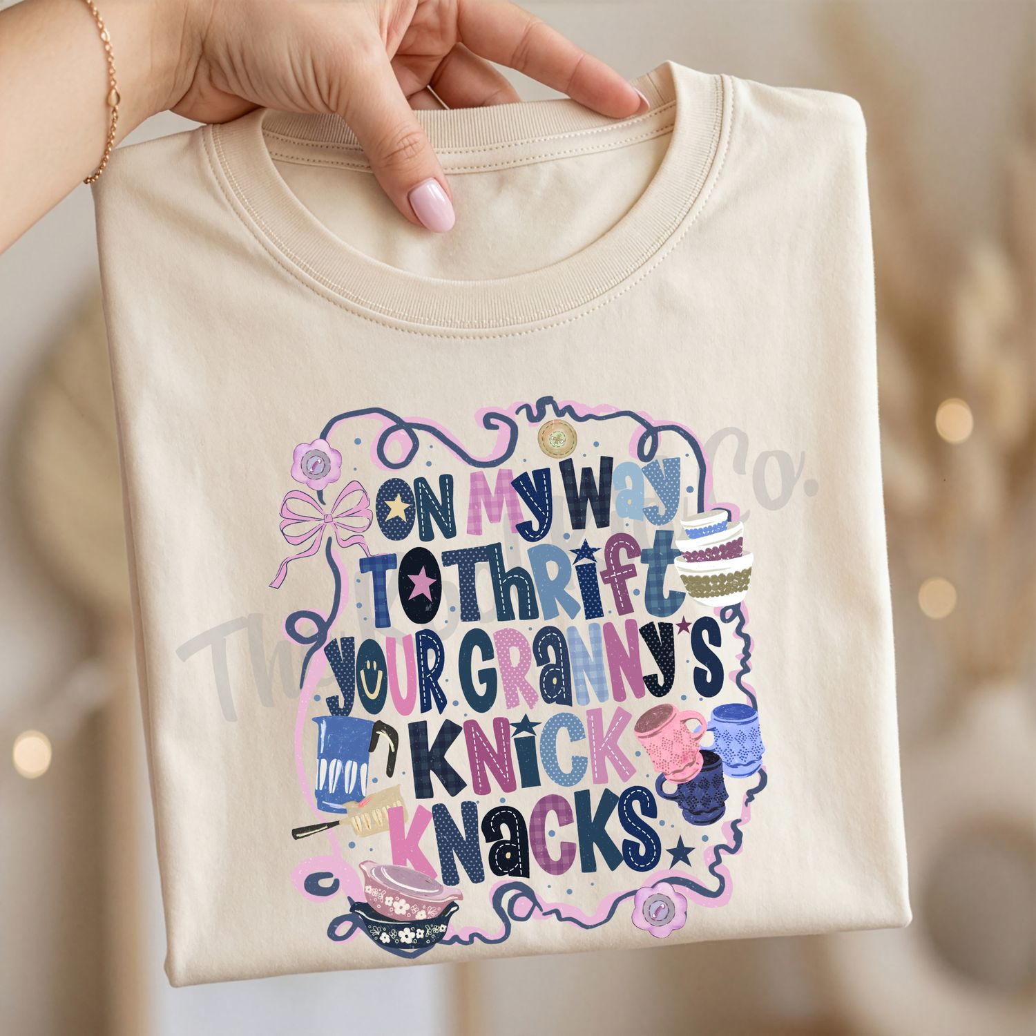 On my way to Thrift your Granny's Knick Knacks