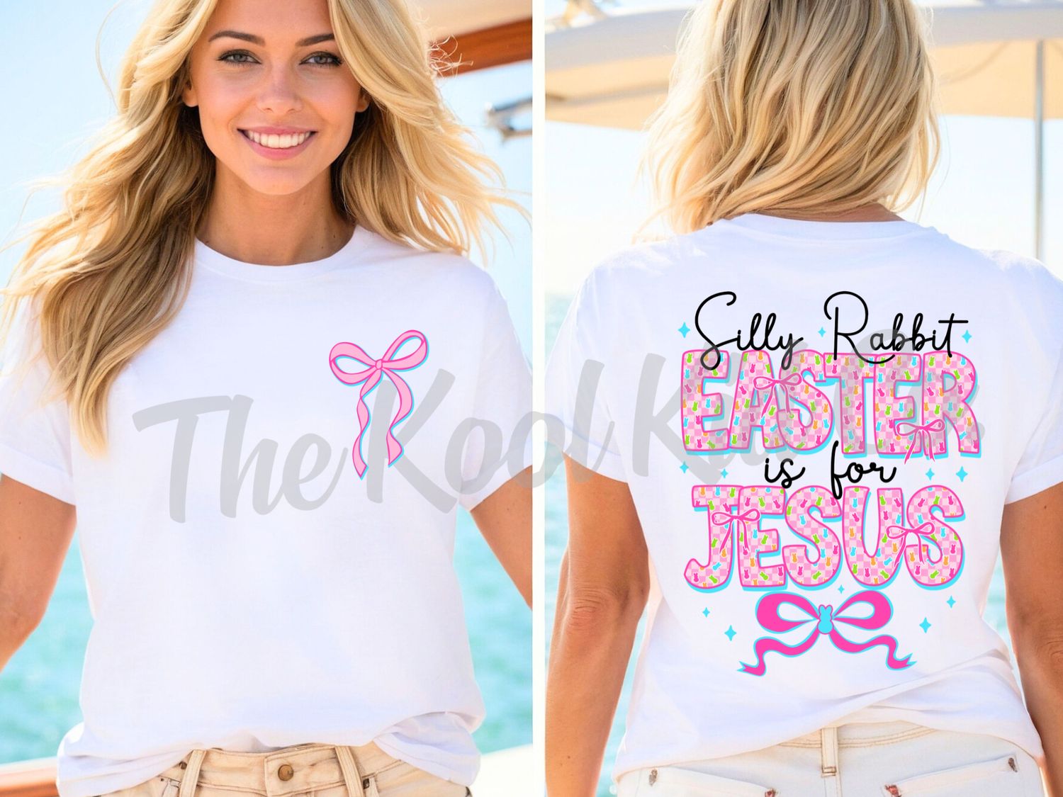 Silly Rabbit Easter Is For Jesus (Black Font)