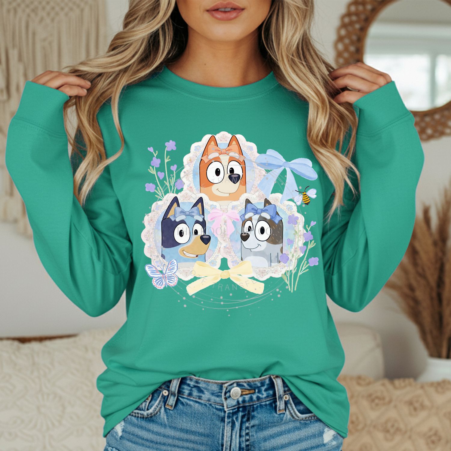 Vintage Bluey And Friends