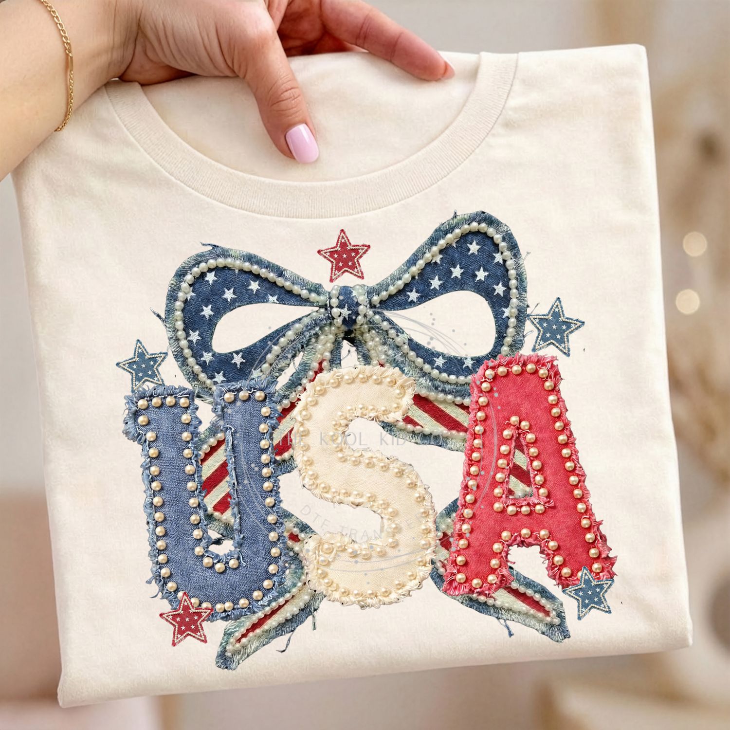 Denim USA Coquette Bow