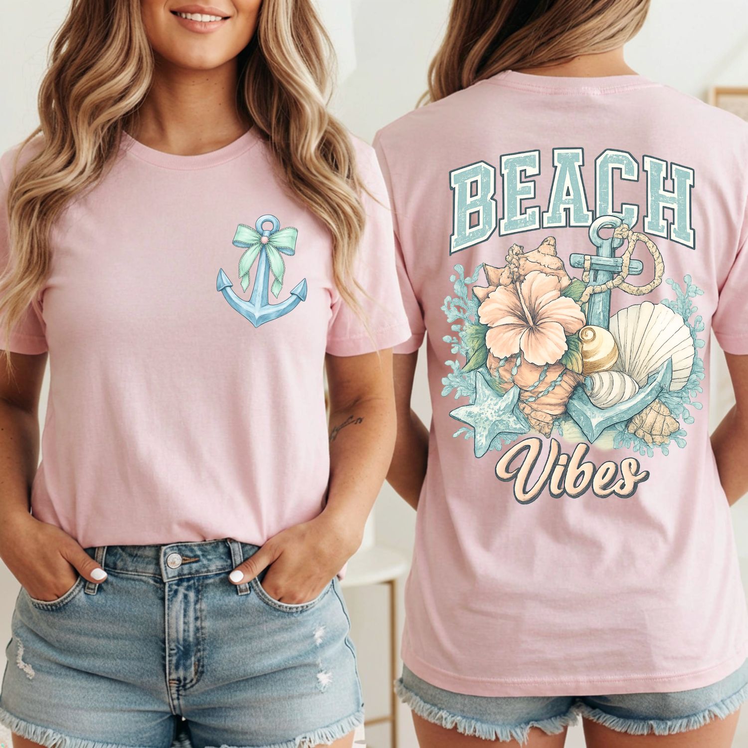 Coastal Anchor Beach Vibes