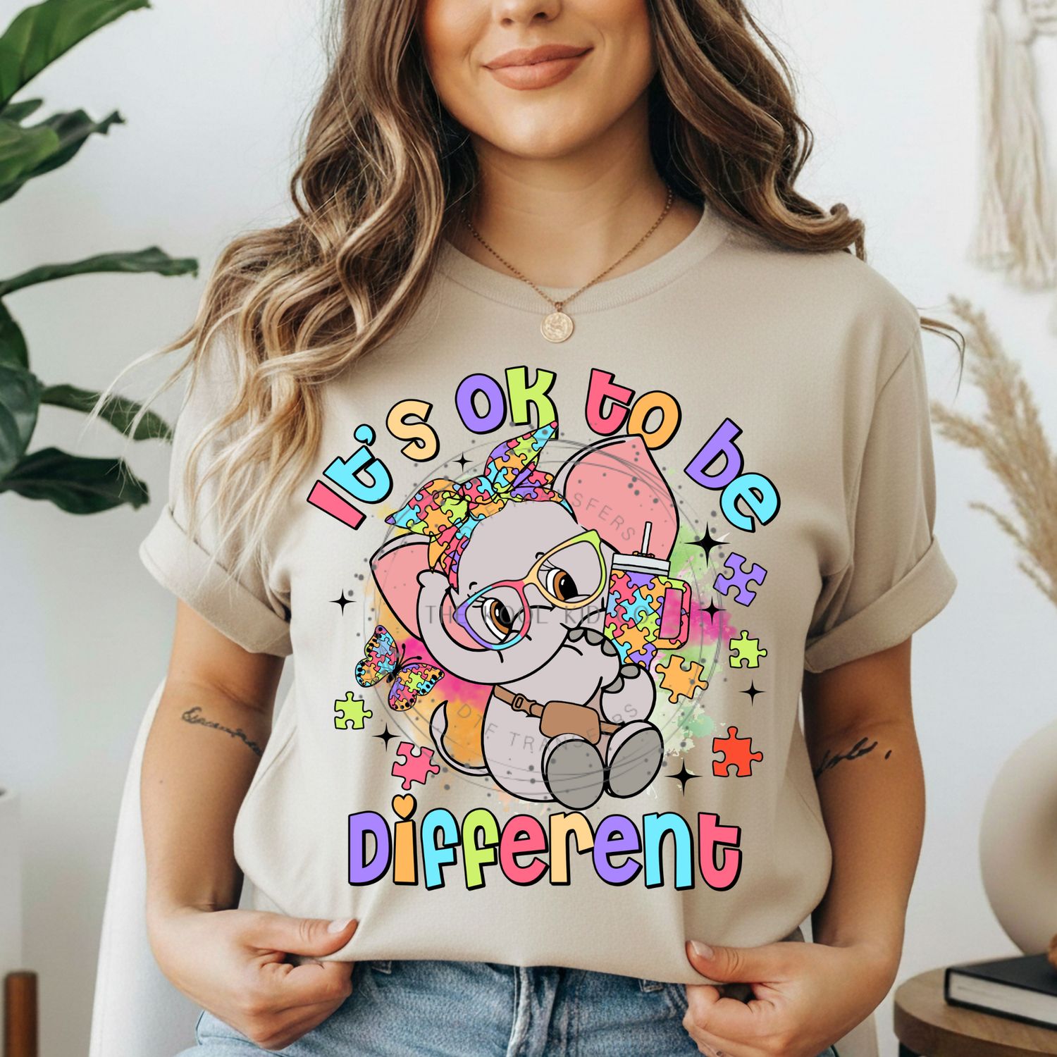 It's Okay To Be Different Autism Elephant