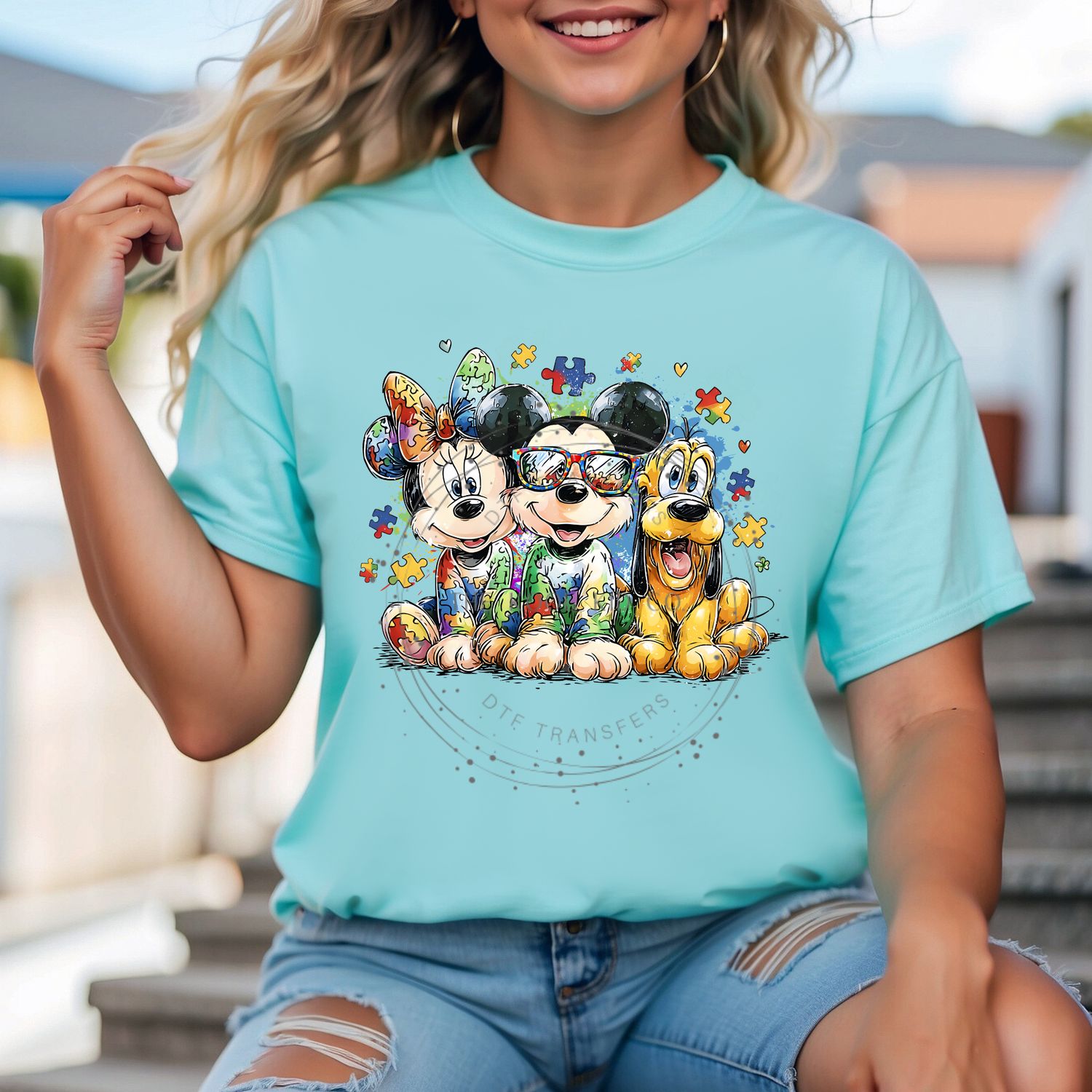 Mickey, Minnie, Pluto Autism