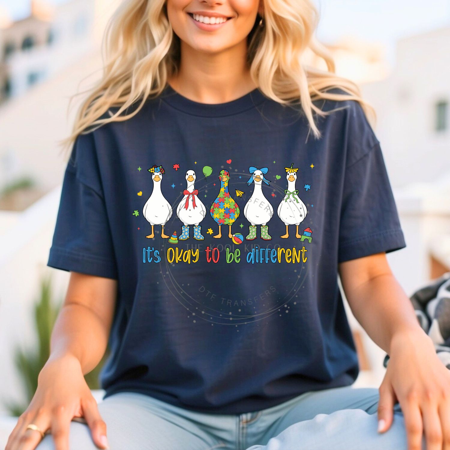 It's Okay To Be Different Autism Goose