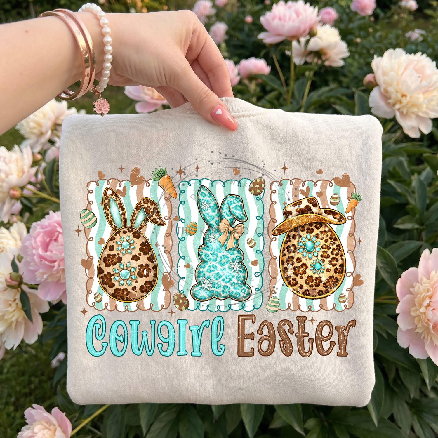 Leopard Cowgirl Easter Coquette