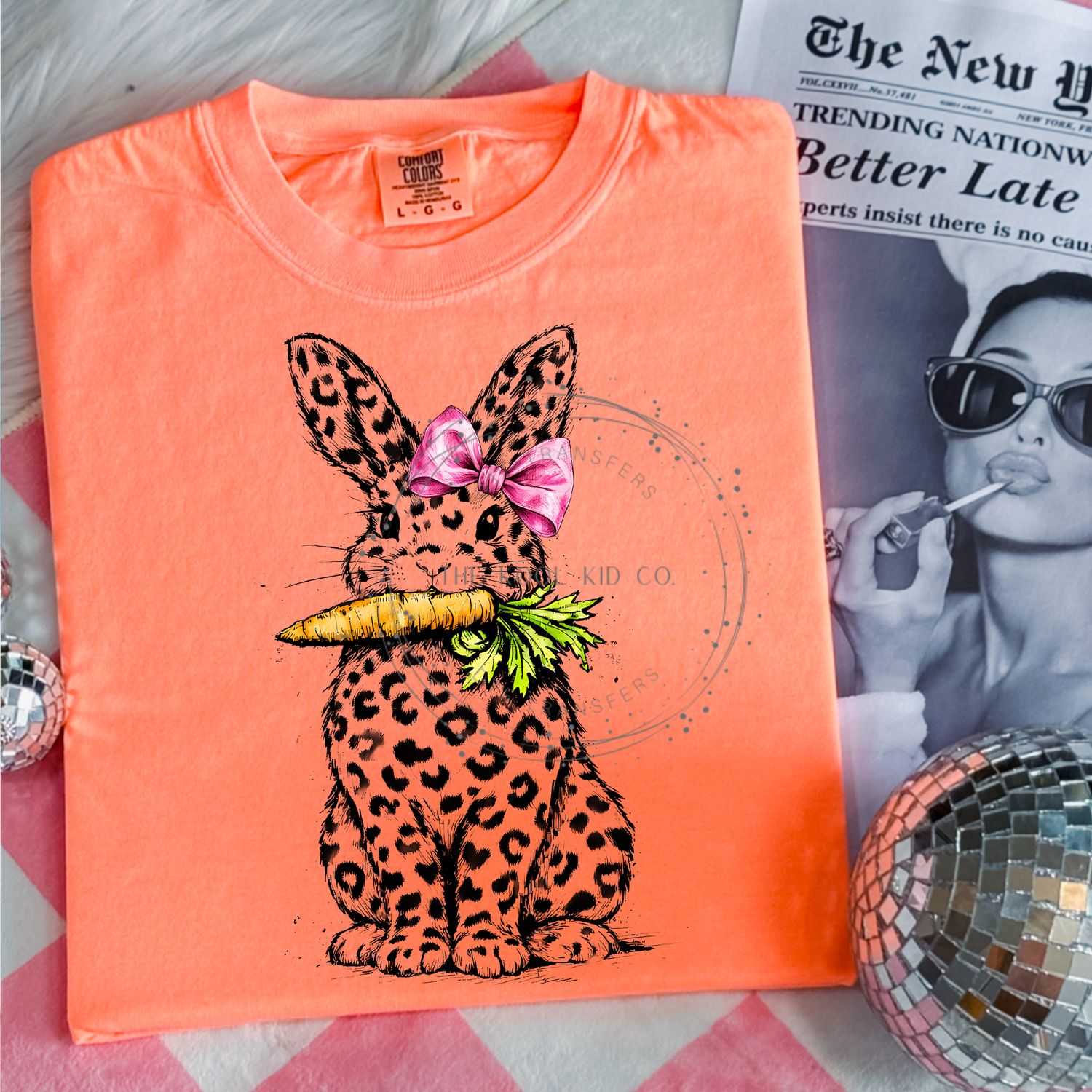 Leopard Easter Bunny