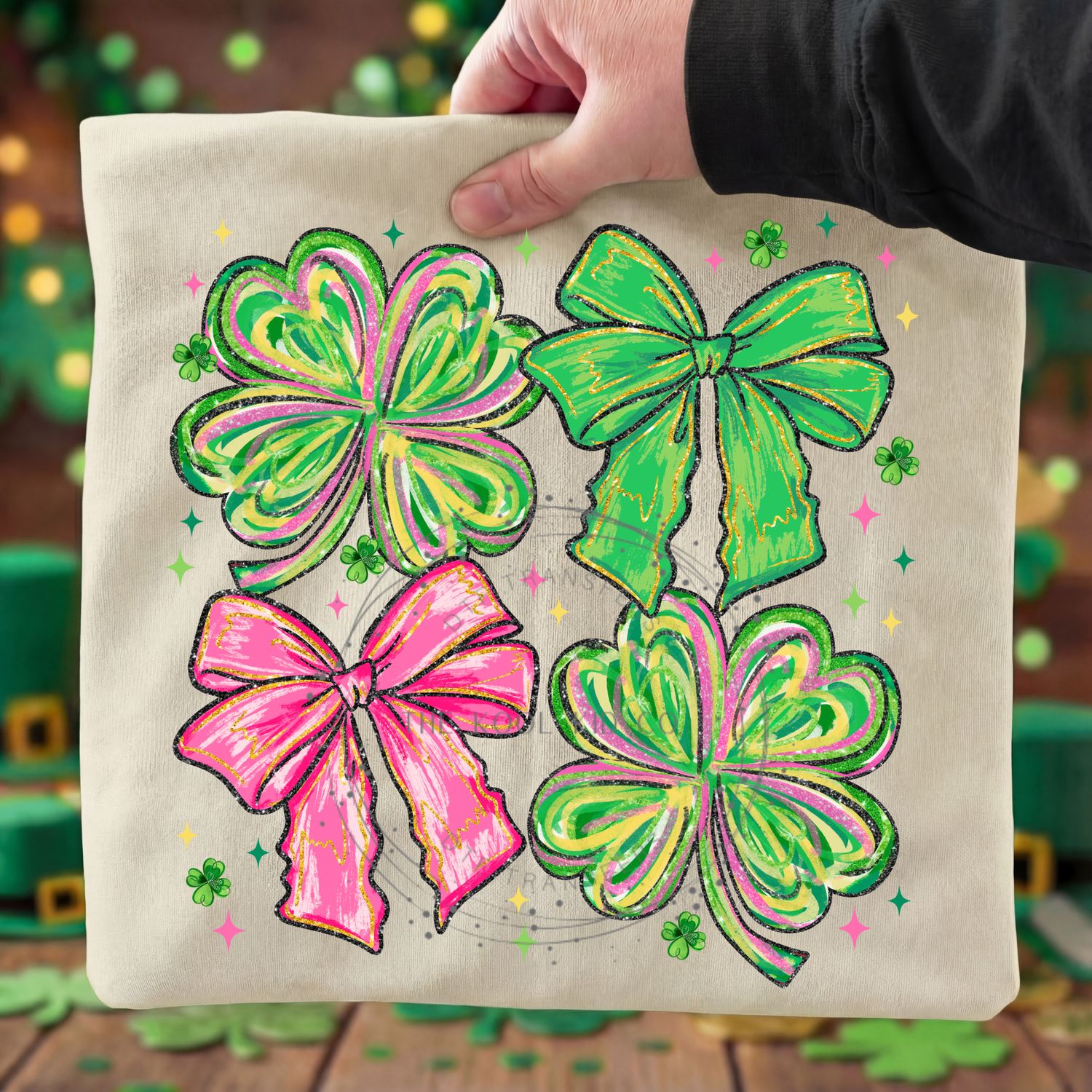Shamrock Bow Coquette