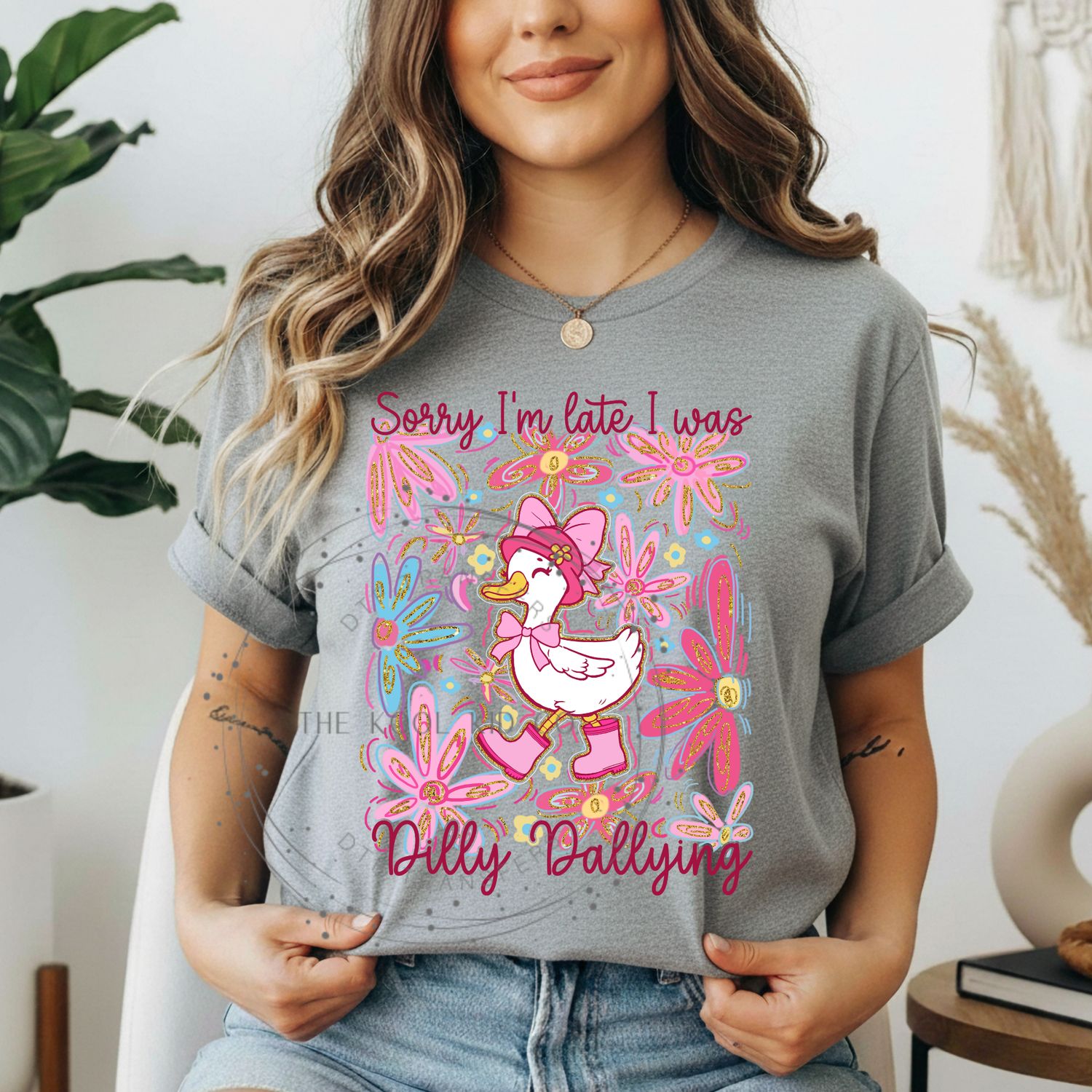 Boho Sorry I'm Late, I Was Dilly Dallying