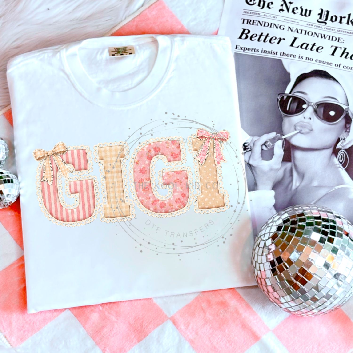 Stripes And Bow Gigi