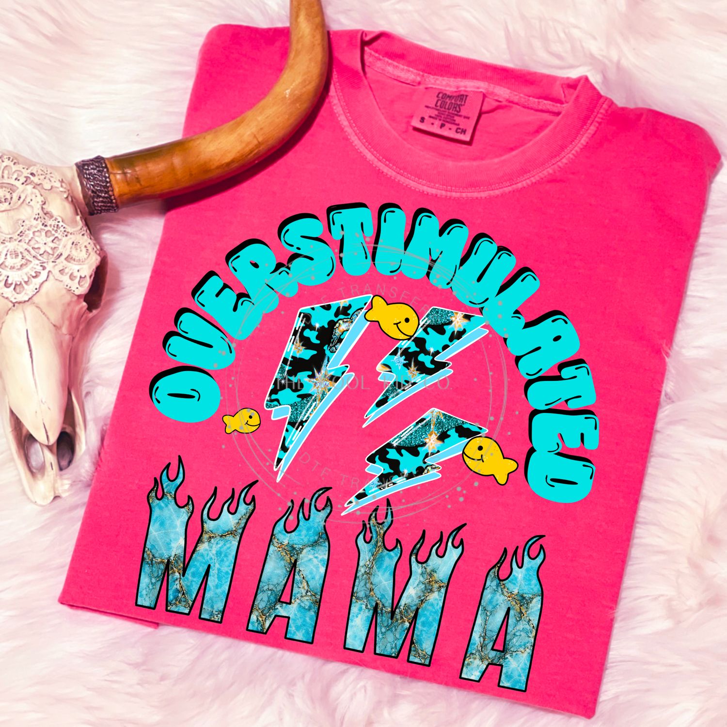 Turquois Marble Overstimulated Mama