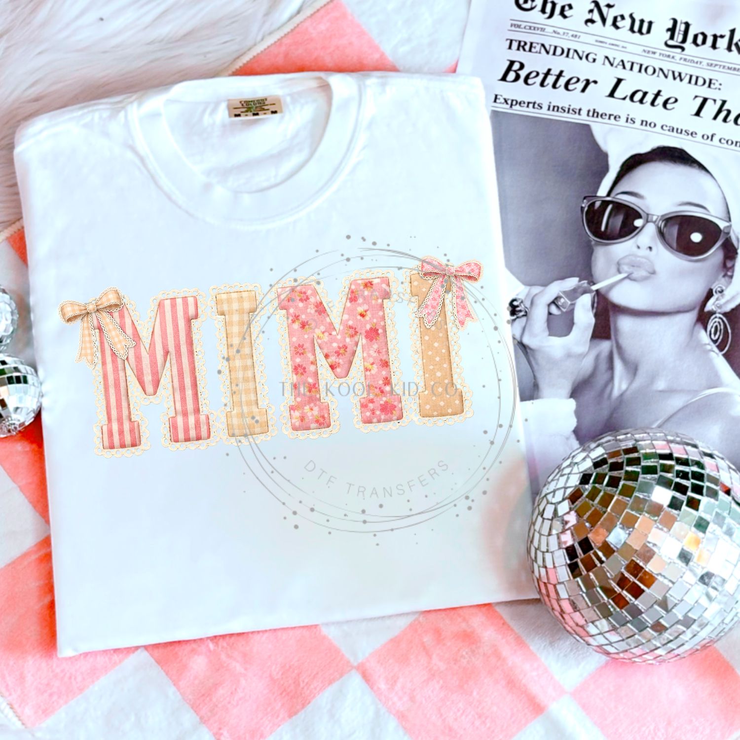 Stripes And Bow Mimi