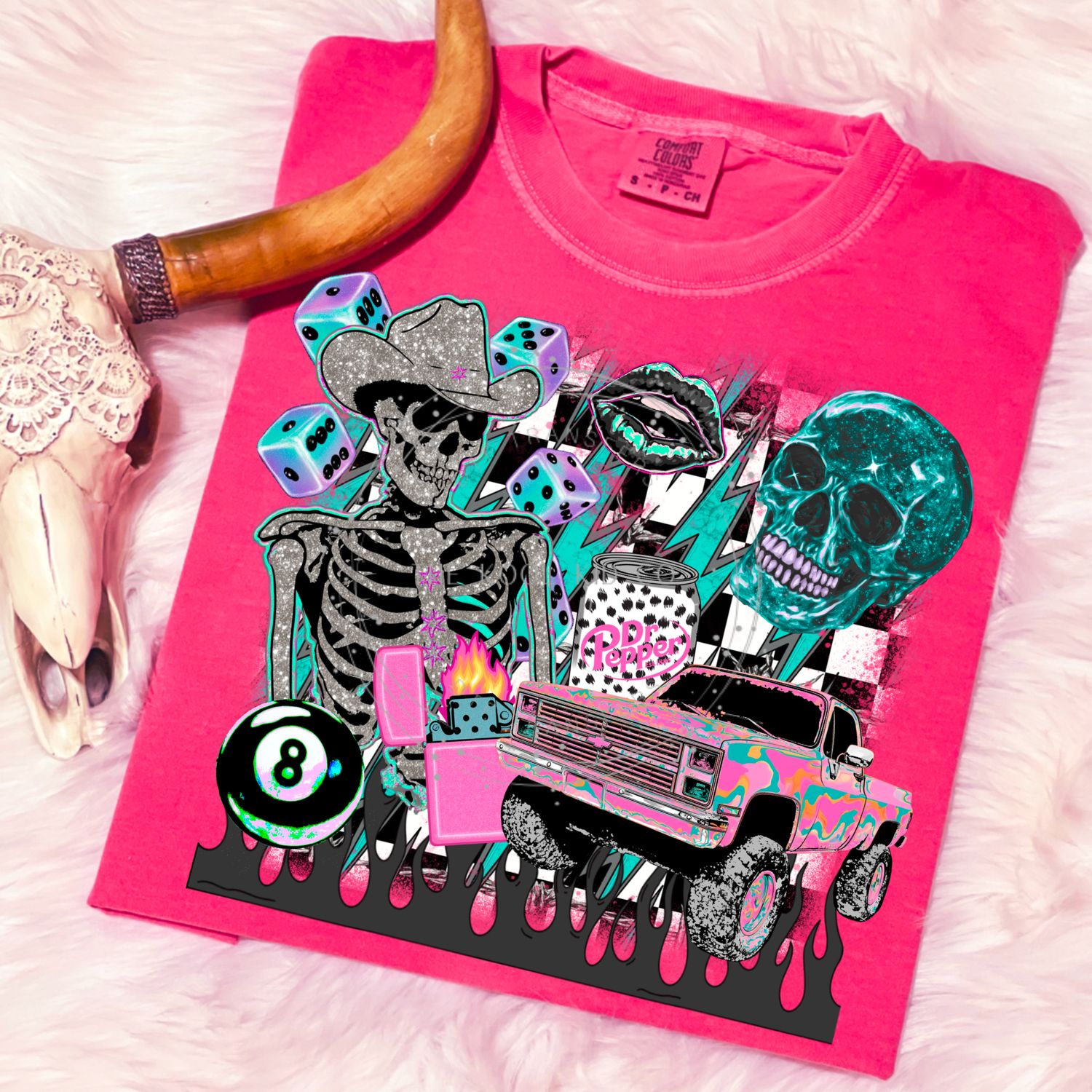 8 Ball Western Collage