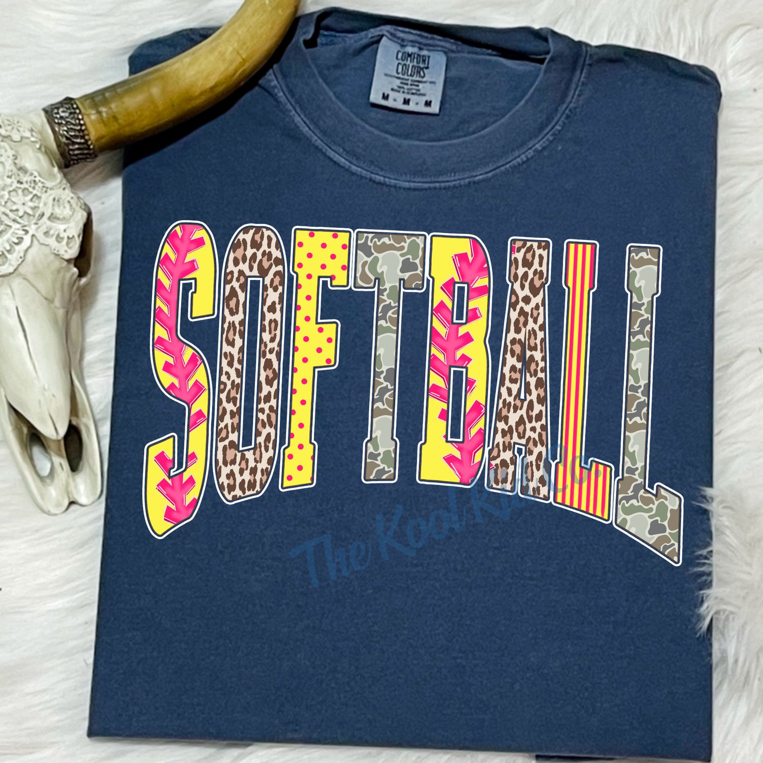 Leopard Camo Softball