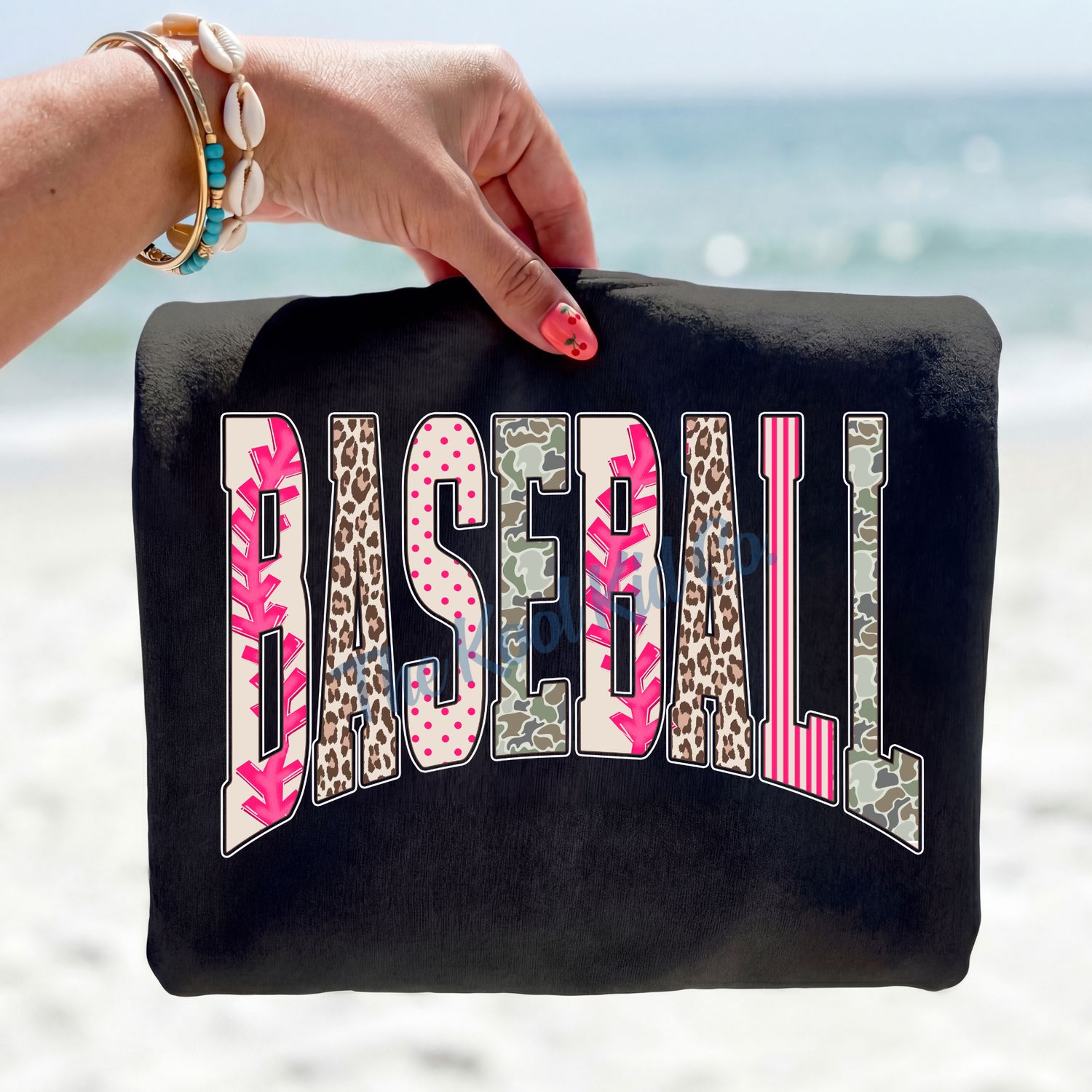 Leopard Camo Baseball